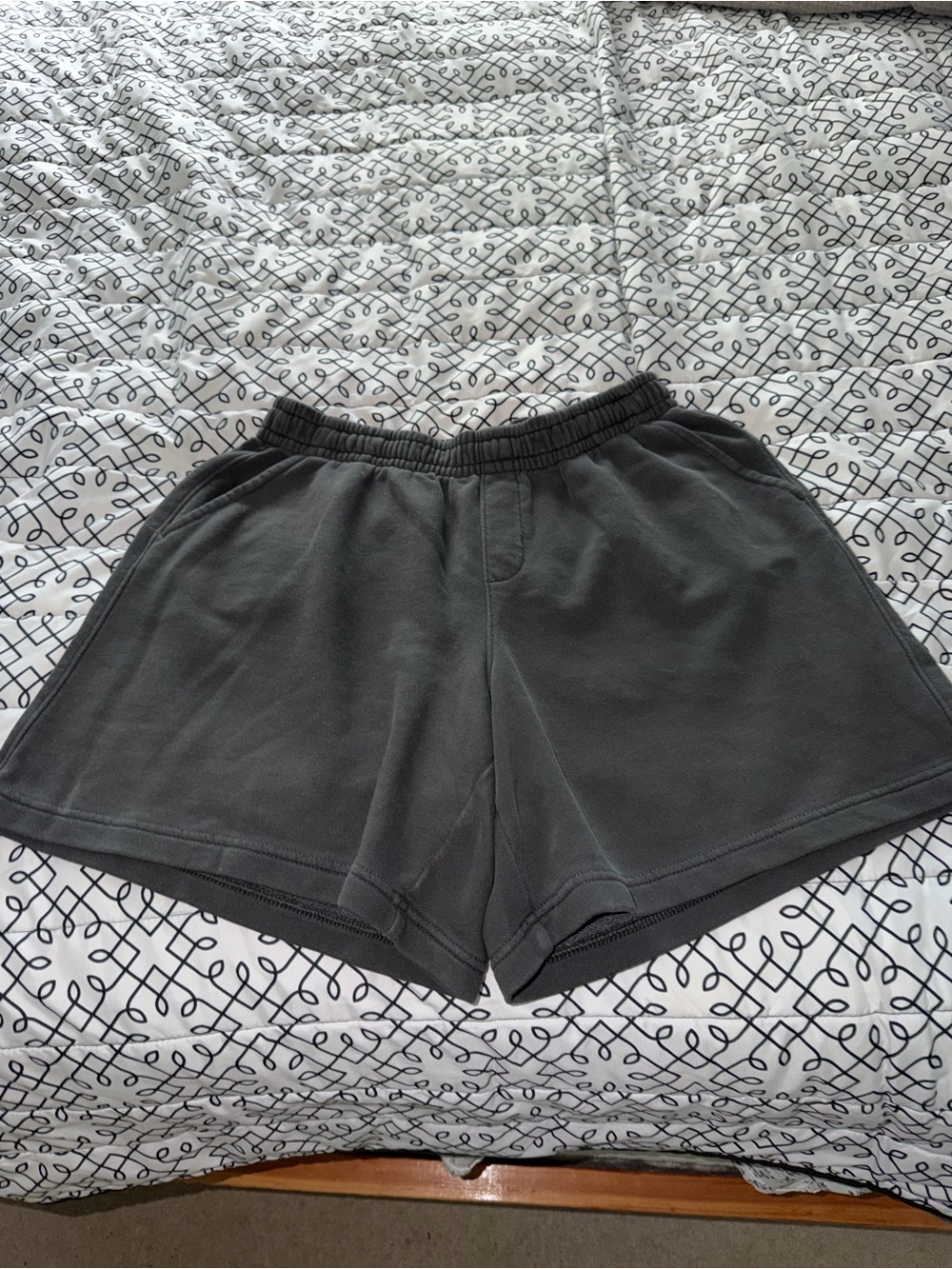 Aerie Long Fleece Short